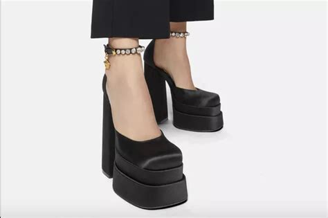 versace pump dupes|versace high heel boots.